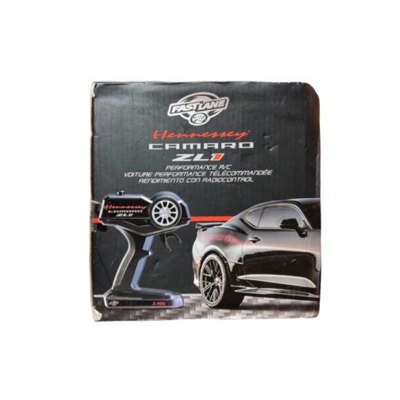 NIB Hennessey Performance Chevrolet Camaro ZL1 R/C Black w/ Red Trim 1/16 Scale - Picture 6 of 14